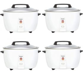Panasonic Multi Rice SR942D PACK OF 4 Electric Rice Cooker 10 L, White image