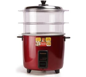 Panasonic SR-WA22H WA22H SS Food Steamer, Rice Cooker 5.4 L, Red image