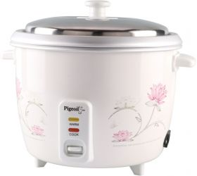 Pigeon Blossom 1.8 Electric Rice Cooker 1.8 L, White image