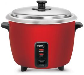 Pigeon joy .6 l Electric Rice Cooker 0.6 L, Red image