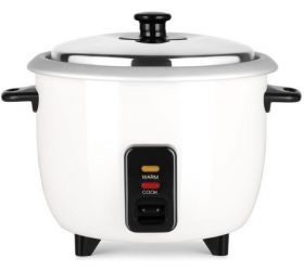 Pigeon JOY SINGLE POT 
AUTOMATIC MULTI COOKER WARMER Electric Rice Cooker with Steaming Feature 1 L, White image