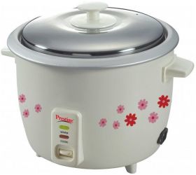 Prestige PRWO 1.8-2 Electric Rice Cooker with Steaming Feature 1.8 L image