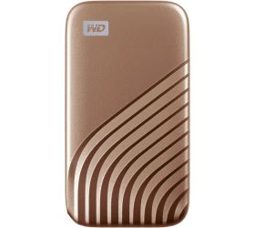 WD WDBAGF0010BGD-WESN My Passport 1 TB Wired External Solid State Drive Gold image