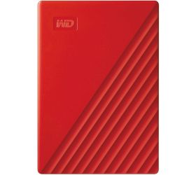 WD WDBYVG0020BRD-WESN My Passport 2 TB External Hard Disk Drive Red, Black image
