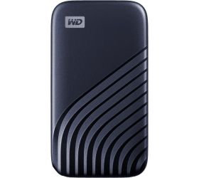 WD WDBAGF5000ABL-WESN My Passport 500 GB Wired External Solid State Drive Midnight Blue image