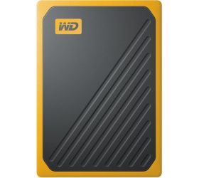 WD WDBMCG0010BYT-WESN My Passport Go 1 TB External Solid State Drive Black, Yellow image
