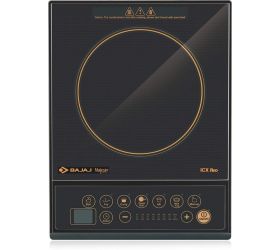 Bajaj ICX Neo 1600-Watt Induction Cooker Induction Cooktop Black, Push Button image