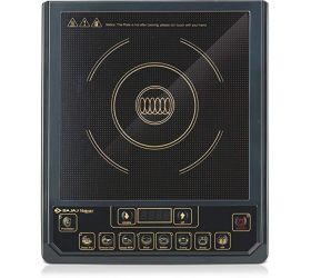 Bajaj ICX 3 1400 Watt Majesty ICX 3 1400-Watt Induction Cooker Black Induction Cooktop Black, Touch Panel image