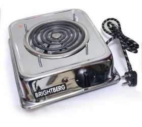 BRIGHTBERG HOT PLATE INDUCTION COOKTOP Radiant Cooktop Silver, Jog Dial image