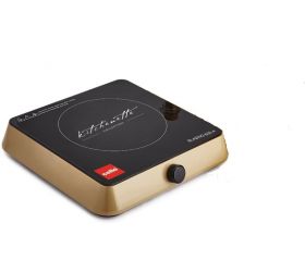 Cello BLAZING 600 A Induction Cooktop Gold, Black, Push Button image