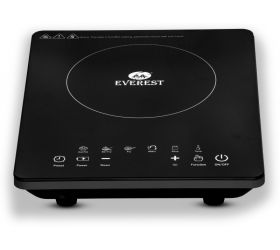 EVEREST ensor Touch Control Digital Display Induction Cooktop Elegant Design Induction Cooktop Black, Touch Panel image