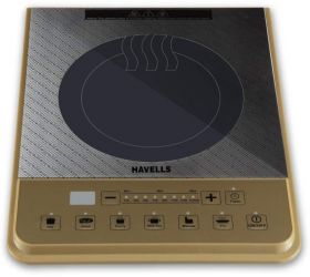 Havells Cook PT 1600W Induction Cooktop Gold, Touch Panel image