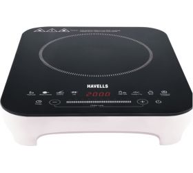 Havells instacook DT DT Induction Cooktop White, Black, Touch Panel image