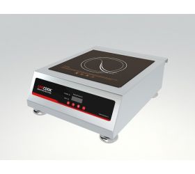 LIVECOOK Induction Cooktop/Cooker with Touch Commercial Induction Cooktop Silver, Black, Touch Panel image