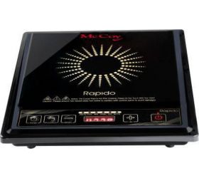 Mccoy Rapido 1800 Watts Induction Cook tops Induction Induction Cooktop Black, Push Button image