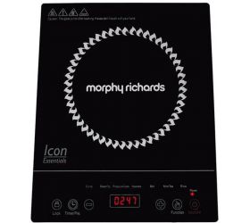 Morphy Richards Icon Essential 1600 Watts Induction Cooktop Black, Touch Panel image