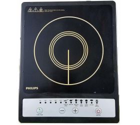 Philips HD4920 Induction Cooktop Black, Push Button image