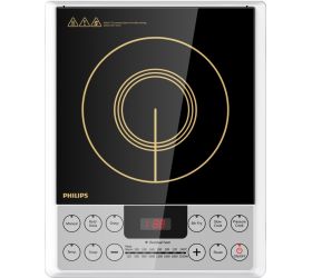 PHILIPS Inducion cook top HD4929/01 Induction Cooktop Black, Push Button image