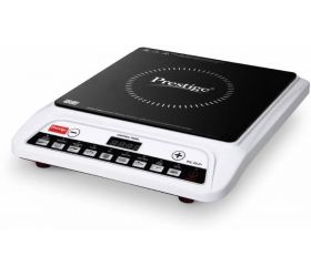 Prestige 1200-watts 1200 Induction Cooktop White, Black, Push Button image
