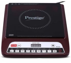 Prestige Maroon induction cook top Premium Quality Induction Cooktop Maroon, Black, Push Button image