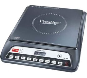 Prestige PIC 20 1200 Watt Induction Cooktop with Push button Induction Cooktop Black, Push Button image
