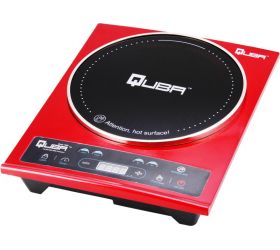 Quba I20RED I20R Induction Cooktop Red, Touch Panel image