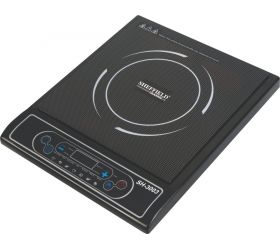 Sheffield Classic Small Round Mini G Coil SH-3003 Induction Cooktop Black, Push Button image