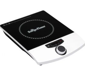 Suryaflame W77 2000 W Durable and easy to clean Induction Cooker - Unique Design 93% Effeciency 4 Digit Digital Display SIW77 Induction Cooktop Black, Jog Dial image
