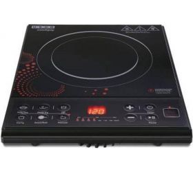 Usha 1600 W Induction Cooktop Induction Cooktop Black, Push Button image