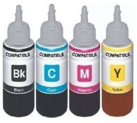 ANG TS307-REFILL*100ML-COLOR Refill ink For TS307 Direct WiFi  Single Function Wireless Printer Tri-Color Ink Bottle image