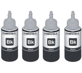 ANG COMPATIBLE-100ML-BK Refill Ink for Use In Canon MG3670, MG2970, iP7270, MG2577, MG3070, MG2570, MG3077, MG2470, MG2577, MG3170, MP2870, iP7270, E510, E600, 3170, E560 PIXMA Black Ink Cartridge image