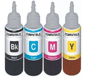 ANG MG2570S ink bottle Refill Ink For Use In Canon PIXMA MG2570S - Cyan, Magenta, Yellow & Black - 100 ML Each Bottle Multi Color Ink Cartridge Tri-Color Ink Cartridge image