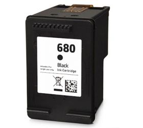 Dlex 680 bk 680 Black ink Cartridge For HP ink Jet Printer  Compatible  Black Ink Cartridge image