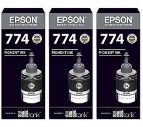 Epson 774 pack of 3 Black Ink Cartridge image