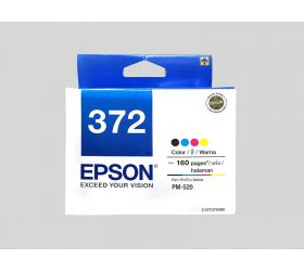 Epson EP 372 T372 Photo Printer InkCartridge for T-372, PM-520 Multi Color Tri-Color Ink Cartridge image