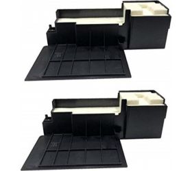 Globe Ink Pad PACK OF 2 For L110,L130,L210,L220,L310,L350,L355,L360,L365,L380 INK TANK PRINTER Single Color Ink Cartridge Black L110,L130,L210,L220,L310,L350,L355,L360,L365,L380 Black Ink Cartridge image