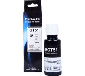 GREENBERRI GB/HH Refill Ink Compatible For HP 310, 315, 319, 410, 415, 419, 5810, 5820, 5821 Inktank Printers Its Cap Automatically Fill/Shut Black Ink Bottle image