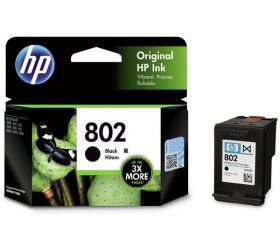 HP CH563ZZ 802 Black Ink Cartridge image
