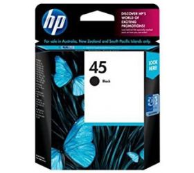 HP INK CARTRIDGE HP 45 51645AA BLACK Use in HP DeskJet 712, 720, 722, 820, 830, 832, 850, 855, 870, 880, 882, 890, 895, 930, 932 Black Ink Cartridge image