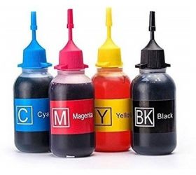 Kataria Dye Ink-005 Dye Refill Ink For Use In Canon 818 Black & 818TriColor Ink Cartridges - 30 ML Each Bottle Multi Color Ink Cartridge Black, Cyan, Yellow, Magenta Tri-Color Ink Bottle image