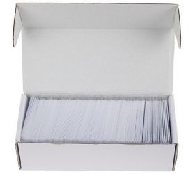 Kataria KIC 150Card White PVC ID Cards For Inkjet Printers - Aadhar Card, College ID, Gate Pass, etc Set of 150 Cards 1 Box Single Color Ink White Ink Cartridge image