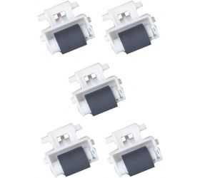 MAX Lower Feed Pickup Roller Pack of 5 Lower Paper Feed Pickup Roller Pack of 5 for Epson ME10 l110 l111 L130 L120 L210 L220 L211 L300 L310 L301 L303 L350 L353 L351 Printer Tri-Color Ink Cartridge image