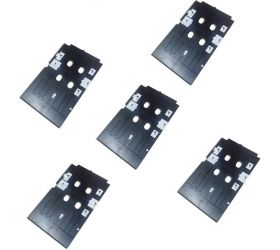 MAX 5 Card Tray For Epson Printers Set of 5 PVC ID Card Tray For InkJet Printer Used For Epson L800, L805, L810, L850, R280, R290, T50, T60, P50, P60 Printing Tri-Color Ink Cartridge image