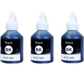 R C Print RC-BR-03 BL Ink Refill for Brother DCP T310, T300, T510, T500, T910, T710, T400W, T450W, T300W, T800W, T700, T810 Black Ink Bottle image