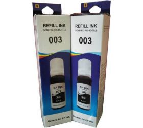 Rodex Ink Refill Black for 003 Compatible Epson L5190 , L3150 , L3110 , L1110 , L4150 , L6170 , L4160 , L6190 , L6160 Ink Refill Black for Epson 003 Compatible Epson L5190 , L3150 , L3110 , L1110 , L4150 , L6170 , L4160 , L6190 , L6160 Black Ink Bottle image