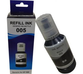 UV INFOTECH 005 REFILL INK COMPATIBLE for Ep M1100, M1120, M2140 Printers Black Ink Bottle image