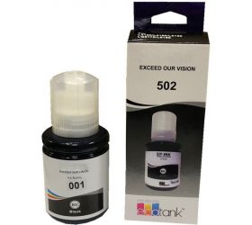 UV 001 BLACK REFILL INK-9 REFILL INK 001 COMPATIBLE for EP L4150 L4160 L6160 L6170 L6190 Ink Tank Printer BK 127ML Black Ink Cartridge image