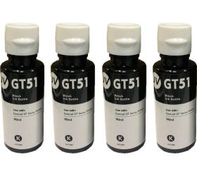 UV Refill Ink For Use In 10 & GT5820 Printers BLACK PACK OF 4 Refill Ink For Use In 5810 & GT5820 Printers BLACK PACK OF 4 Black Ink Bottle image