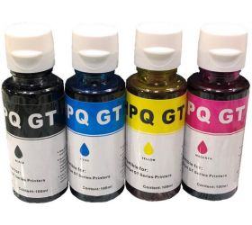 UV REFILL INK 5810 -3 Refill Ink For Use In HP InkJet GT5810 & GT5820 Printers BLACK 90 ML AND CYAN/MAGENTA/YELLOW 70 ML Tri-Color Ink Bottle image