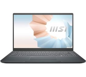 MSI Modern 14 Modern 14 B11MOU Core i5 11th Gen  Thin and Light Laptop image